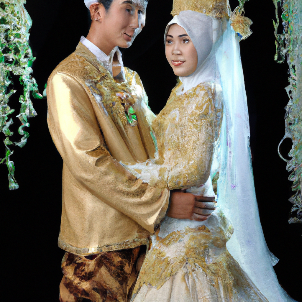 Couple de mariage à Maurice, bord de mer